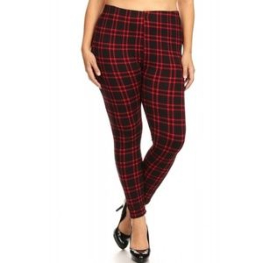 Plus Size Fleece Leggings
